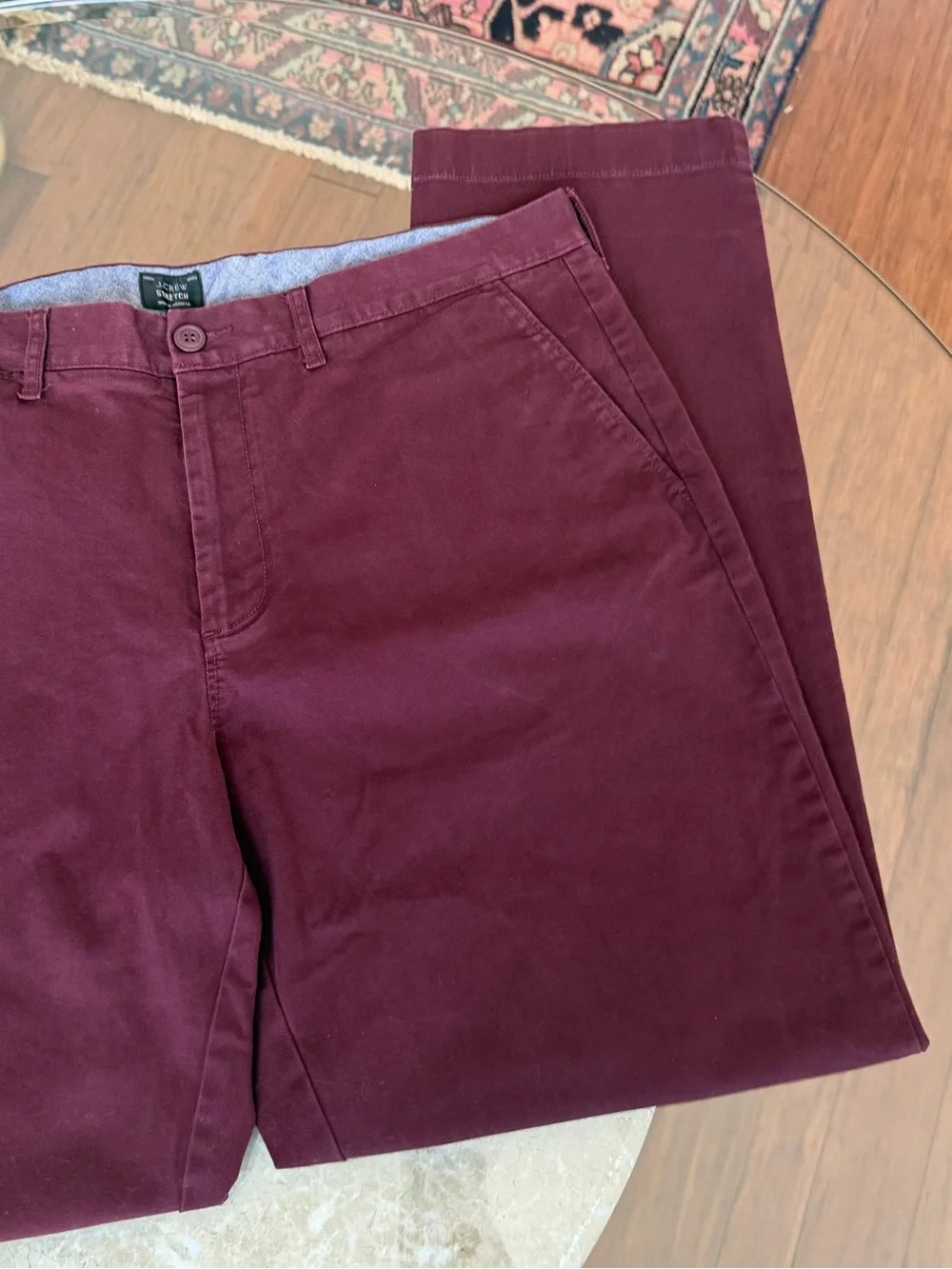 J. Crew Stretch Men’s 770 Straight Pants